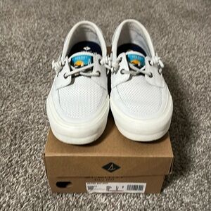 Sperry Soletide Boat White Shoe